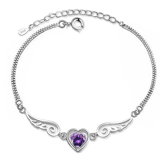 Сребърно бижу  колие в подаръчна кутия