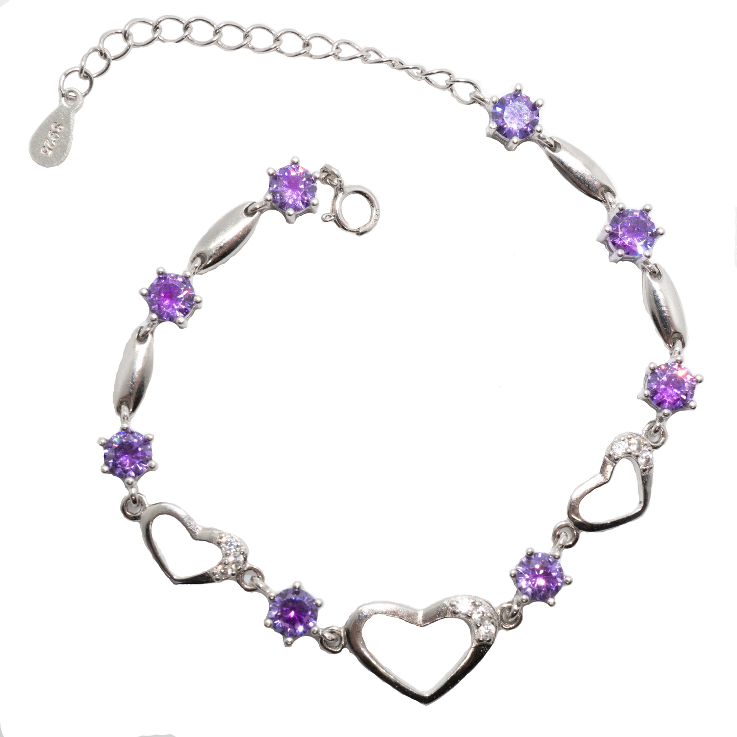 Сребърно бижу  колие в подаръчна кутия