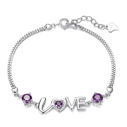 Сребърно бижу  колие в подаръчна кутия