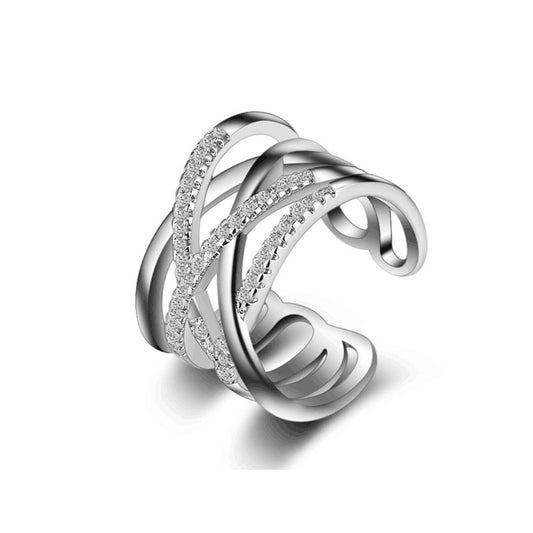 Сребърно бижу  колие в подаръчна кутия