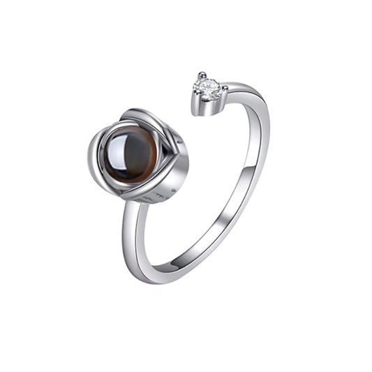 Сребърно бижу  колие в подаръчна кутия